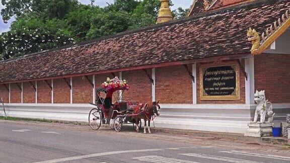 泰国南邦的马车