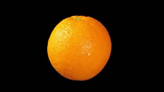 橙色的果实背景上孤立的橙色果实橙色