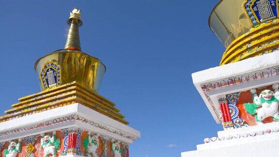 中国青海省的藏传佛教寺院