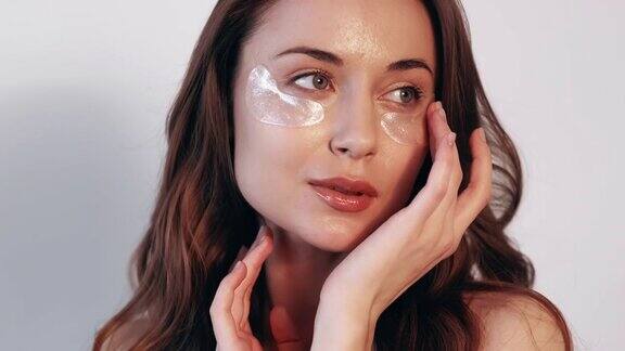 水凝胶贴片面部护理女性眼垫