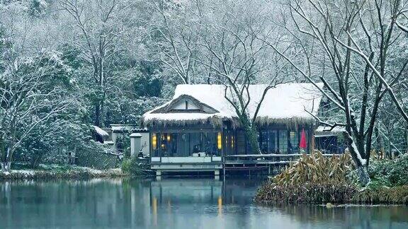 杭州冬天的风景