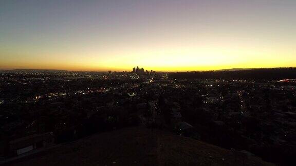 洛杉矶日落天线
