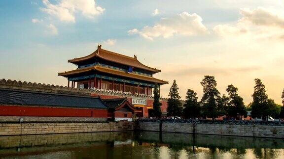紫禁城时光流逝北京中国