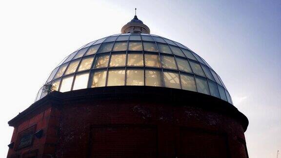 天文台玻璃穹顶和戏剧光4K