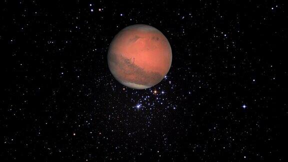 火星绕恒星运行