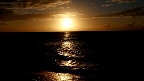 夏威夷的日落