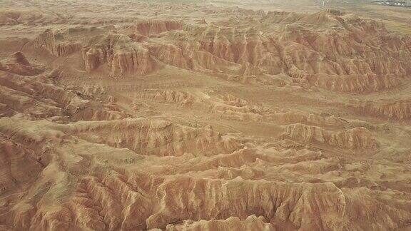中国新疆的地貌景观