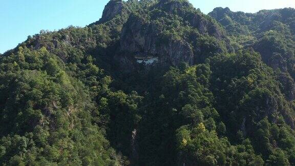 中国浙江温州南雁荡山的寺庙