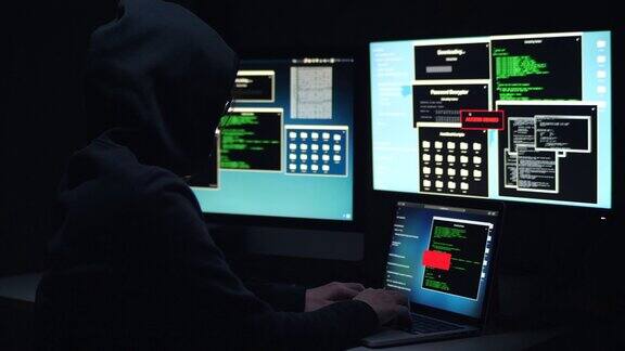 匿名电脑黑客