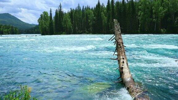 新疆河流自然景观优美