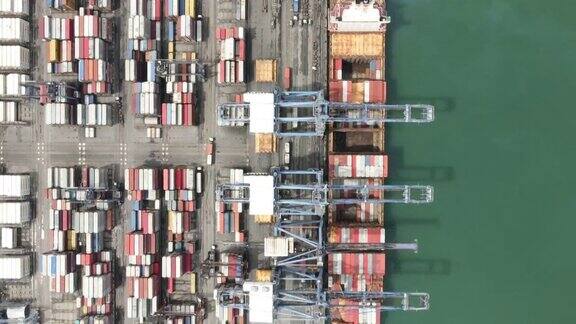 进出口物流行业业务萧条港口贸易港口货物运输
