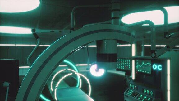 核磁共振扫描室配有核磁共振成像机