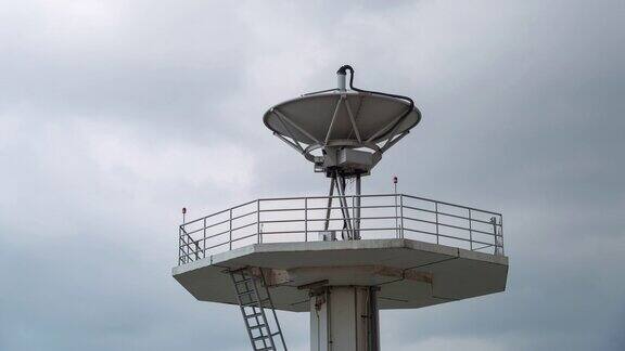 4K延时:无线电望远镜卫星发送信息