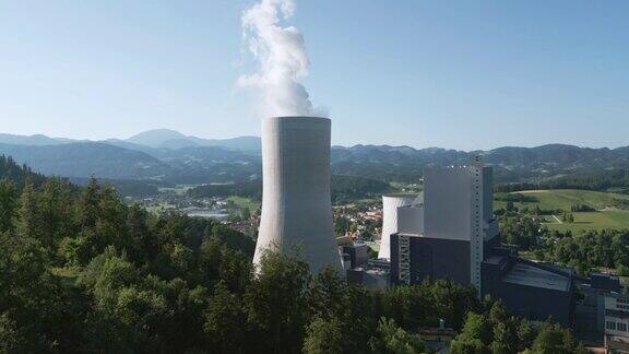 采用主动冷却塔向环境排放气体的大型燃煤电站