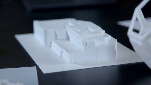 白色微型建筑模型诺丁汉诺丁汉英国