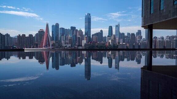 重庆城市建筑景观全景