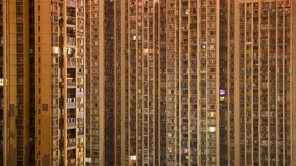延时拍摄:成都高层建筑的夜间摄影