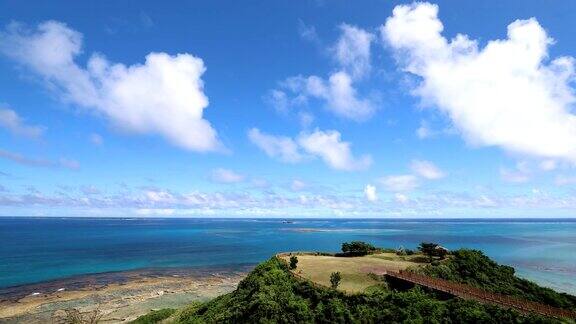 冲绳岛的大海和天空杭州中能汽轮动力有限公司景观角