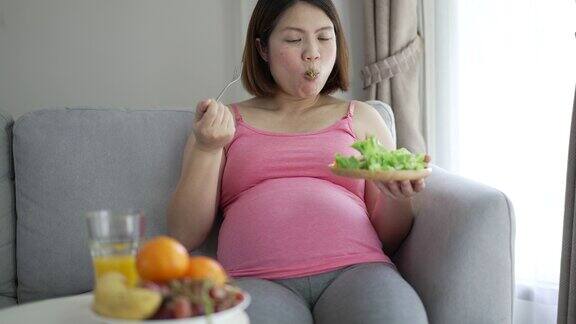 孕妇早餐吃沙拉