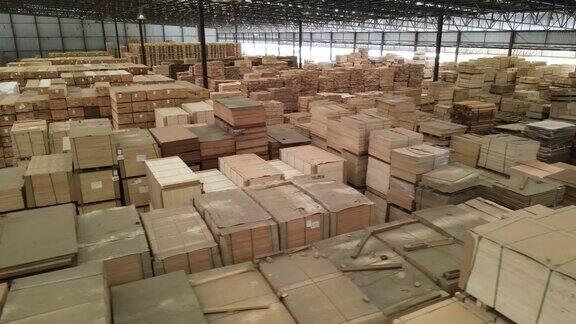 工业用木材建筑材料一堆木材