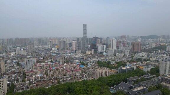 航拍徐州城市建筑景观