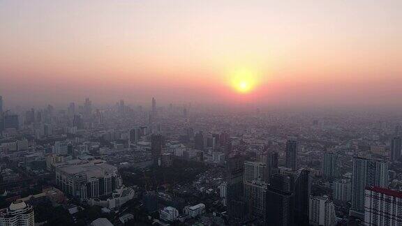 曼谷的日落