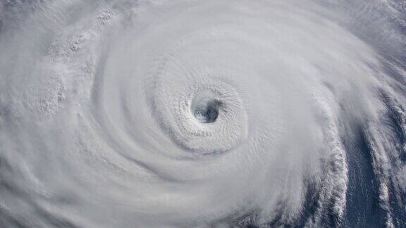 4KCinemagraph热带气旋飓风俯视图时间推移