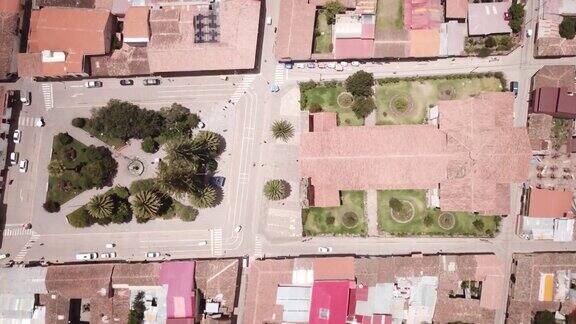 秘鲁库斯科的乌鲁班巴城乌鲁木齐市区的景色