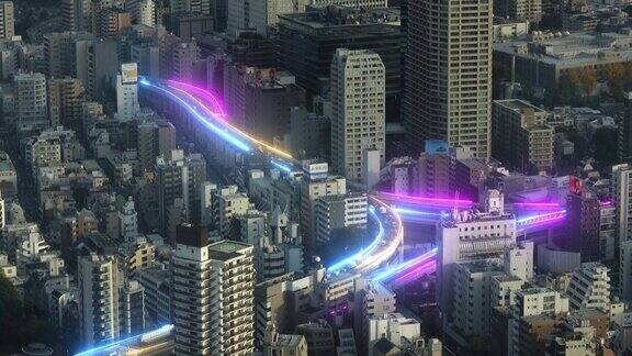 未来智慧城市高速公路