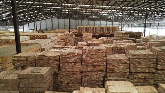 工业用木材建筑材料一堆木材