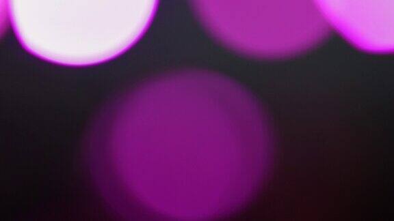 粒子散景抽象紫色背景紫色散景灯