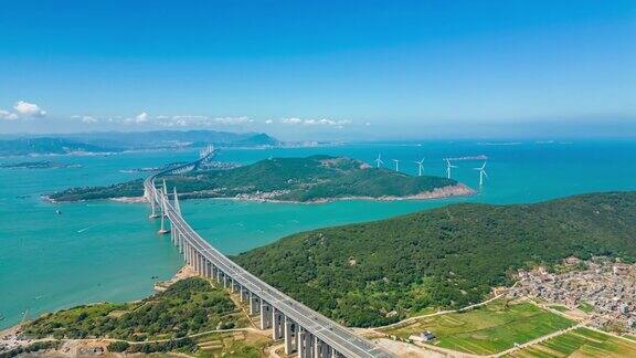 航拍中国跨海大桥