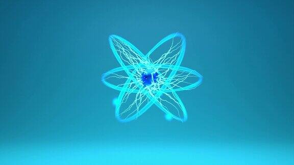 原子能标志核反应视频