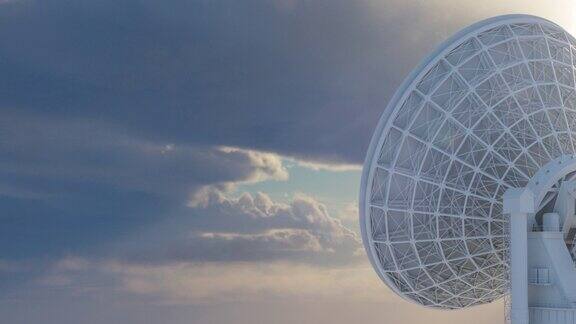 射电望远镜是一种用来寻找和观测无线电波的天文仪器