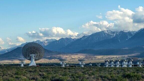 加利福尼亚的欧文斯天文台时间流逝