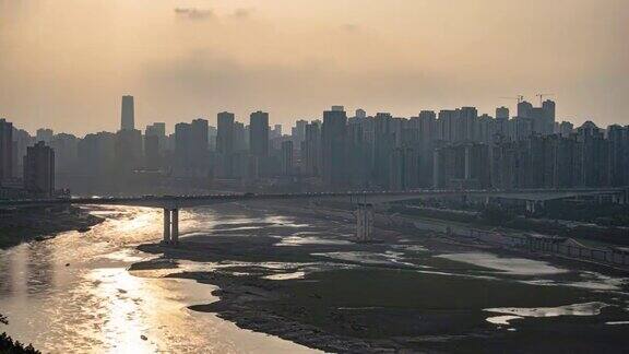 中国城市水资源短缺河流水位低