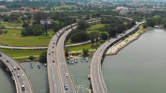 槟榔屿的交通道路交通