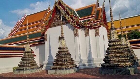 卧佛寺是泰国首都曼谷的皇家寺庙美丽的卧佛寺
