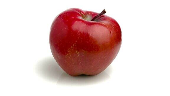 美味可口的红苹果