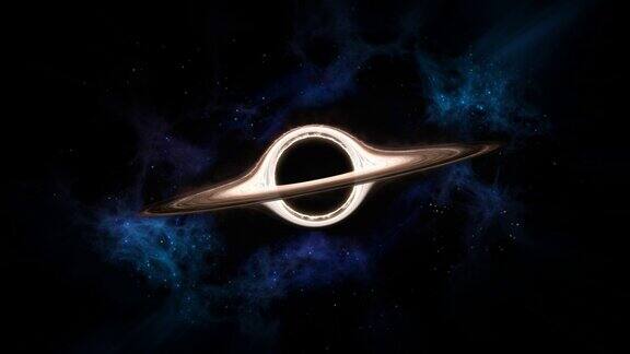 太空飞行黑洞正在接近太空物体