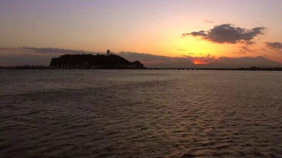 Enoshima黄昏