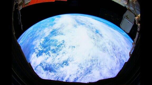 从国际空间站(ISS)看地球