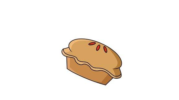 饼图标的动画视频