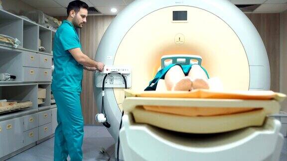 MRI扫描过程