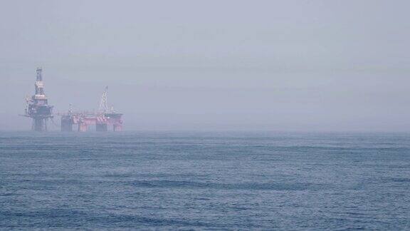 北海石油平台构造