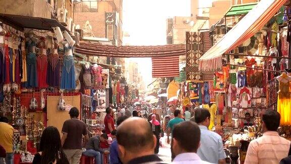 埃及开罗的可汗哈利利市场