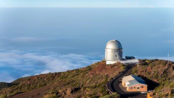 西班牙加那利群岛拉帕尔马RoquedelosMuchachos天文台的WS望远镜