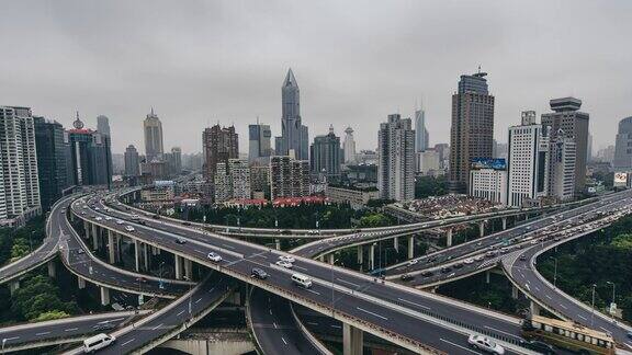 中国上海PAN路交叉口