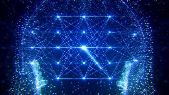 4k神经网络-人工智能深度学习奇点图灵测试(蓝色)