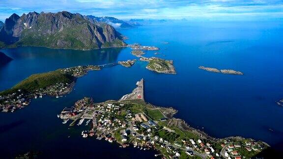 罗浮敦是挪威诺德兰郡的一个群岛
